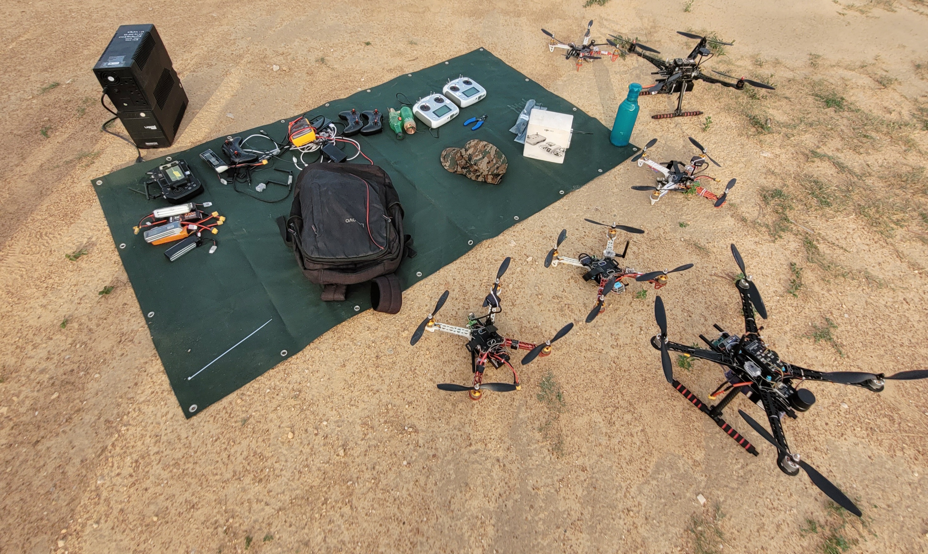 Quadcopter Swarm Demonstration